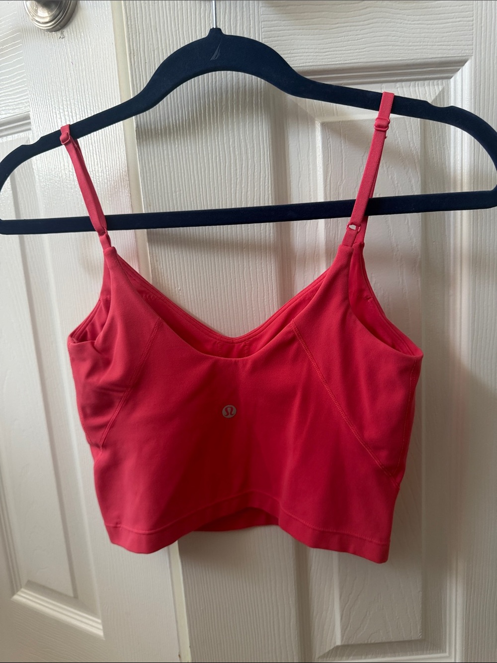 lululemon athletica Coral Pink Adjustable-Strap tank top Bra